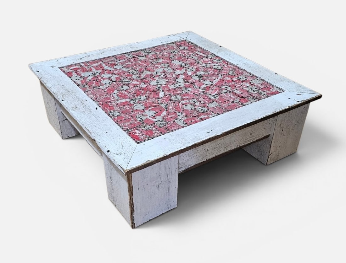Large Coca-Cola Folk Art Table (1 of 11)