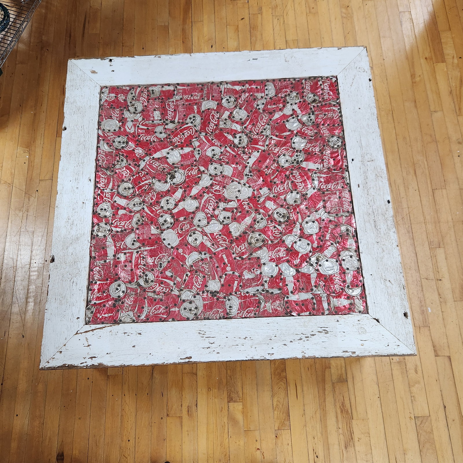 Large Coca-Cola Folk Art Table - 2