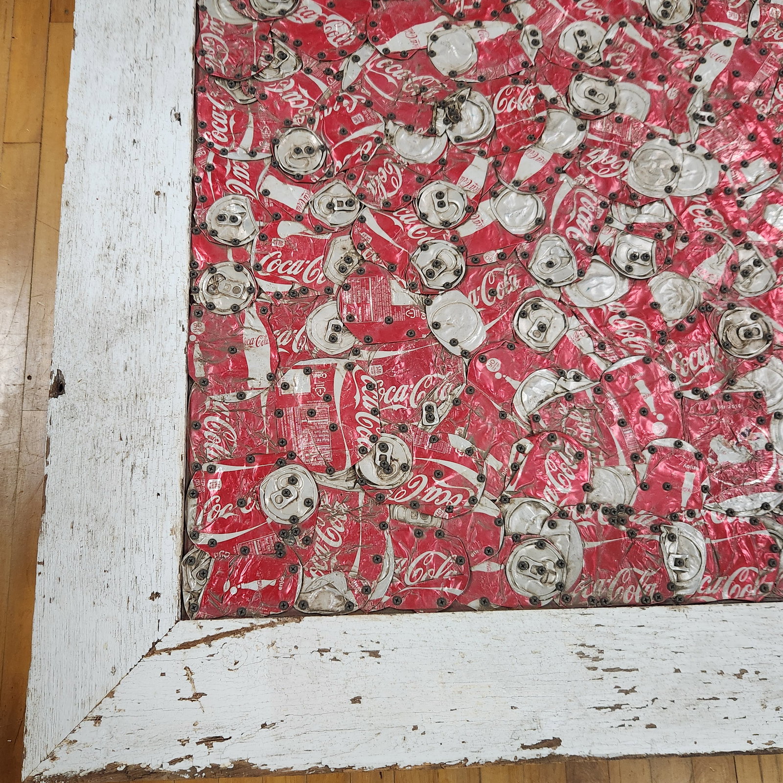 Large Coca-Cola Folk Art Table - 9