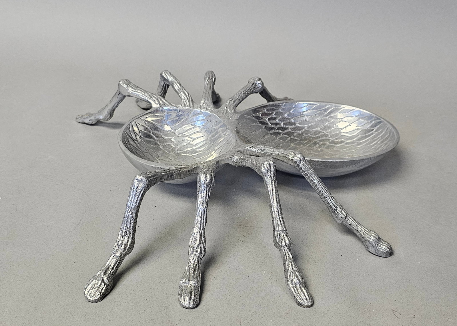 Cast Aluminum Spider Form Dish (1 of 6)