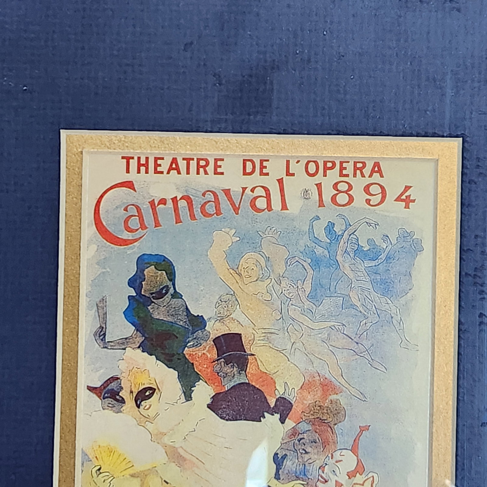 Jules Cheret Framed Carnaval Print - 2