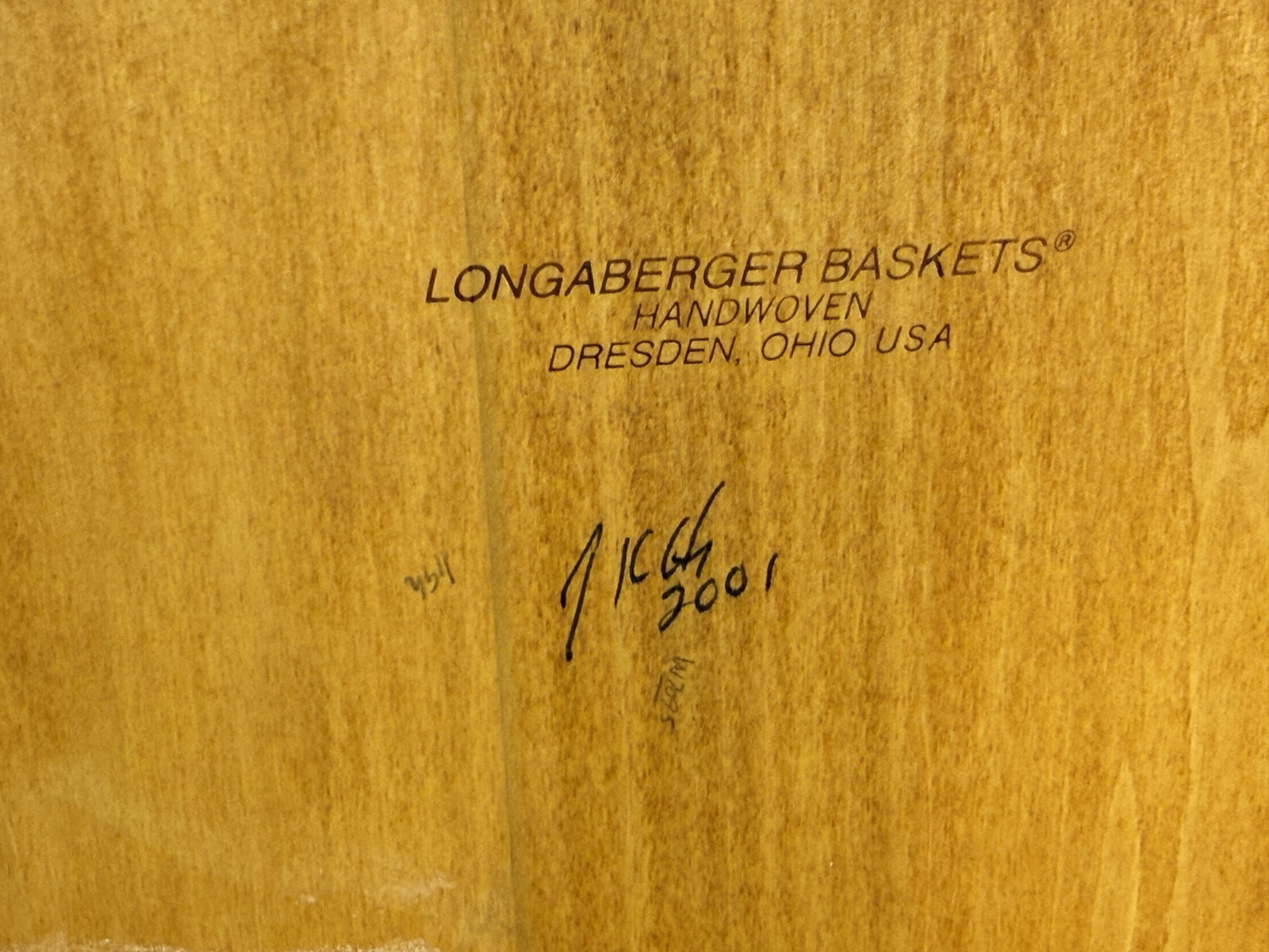 Longaberger 2001 Shining Star Basket - 7