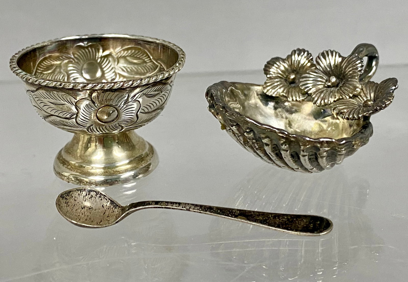 Trio of Mexican Sterling Silver Miniatures 27.11g (1 of 10)