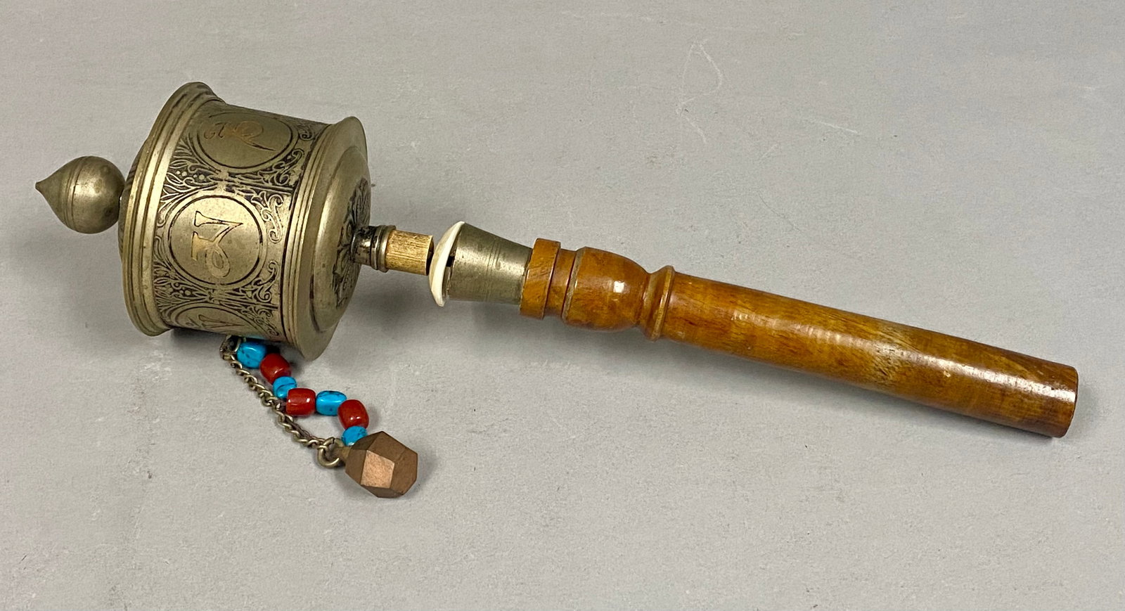 Vintage Tibetan Buddhist Prayer Wheel (1 of 5)