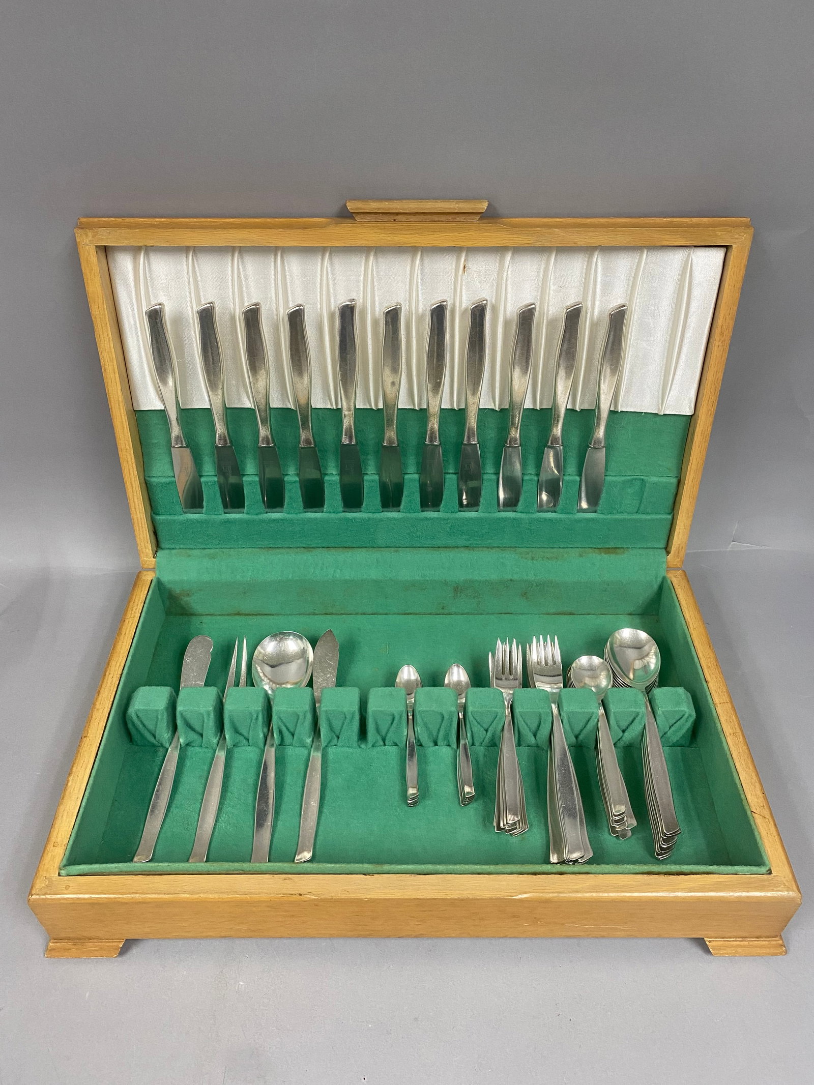 Vintage German Silverplate Flatware Set - 11