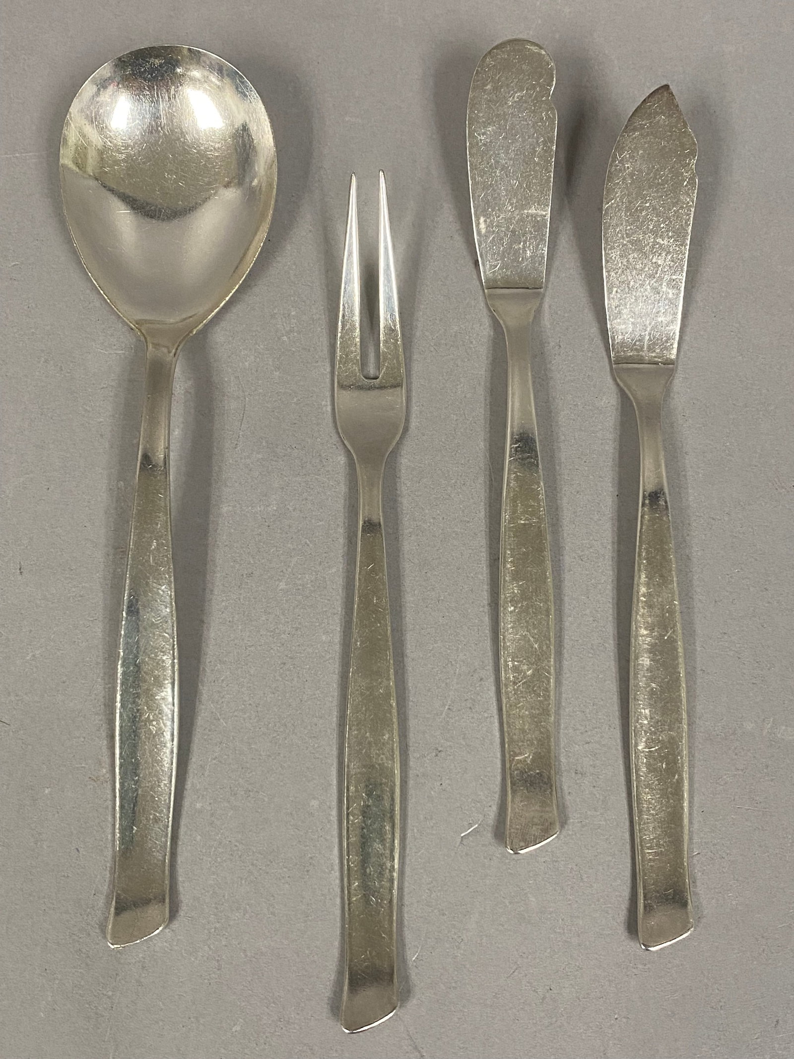 Vintage German Silverplate Flatware Set - 4