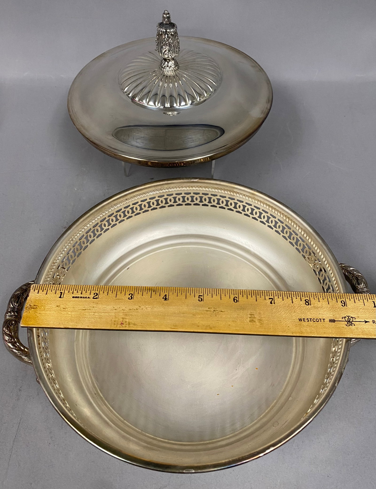 Three Towle Silver-Plated Serving Pieces - 11