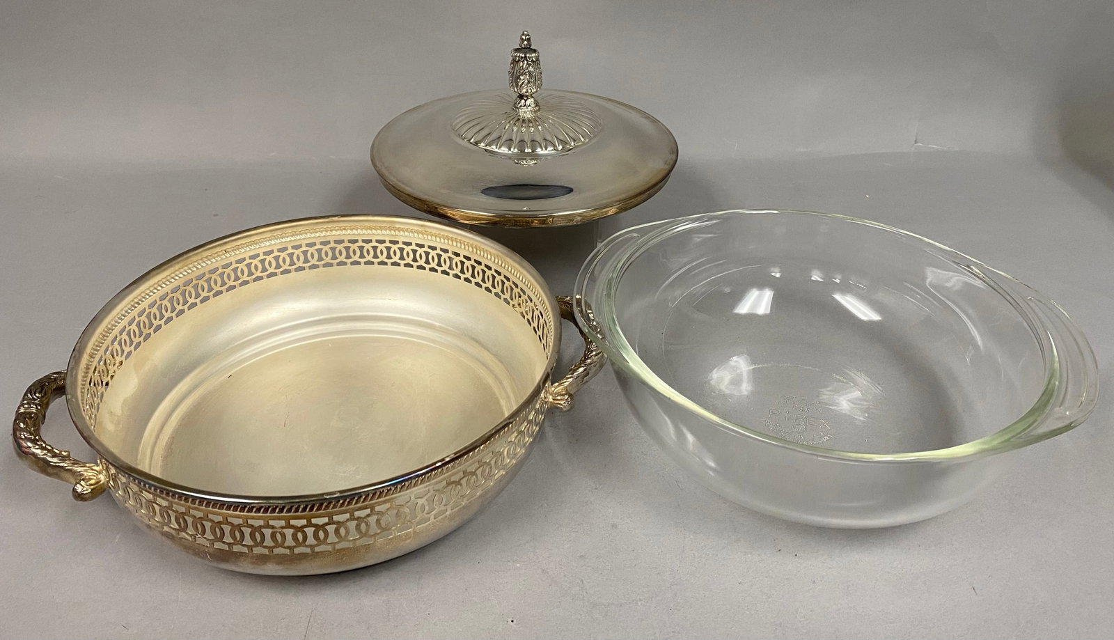 Three Towle Silver-Plated Serving Pieces - 9