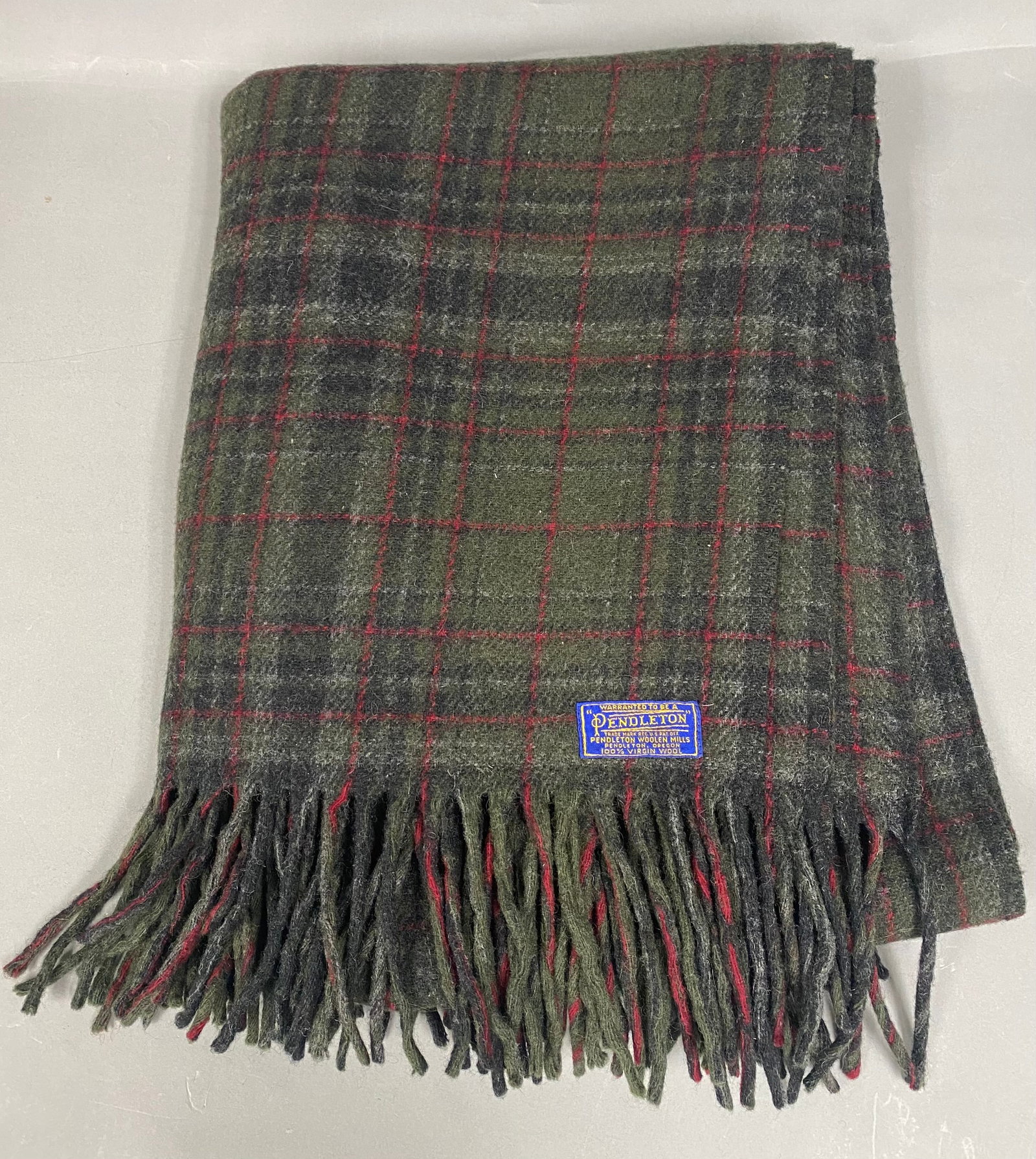 Pendleton Plaid Virgin Wool Throw - 3