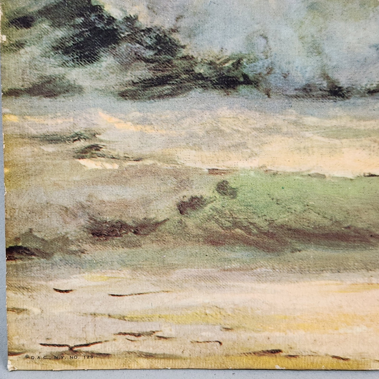 Robert Wood Surfside Lithograph on Board - 4