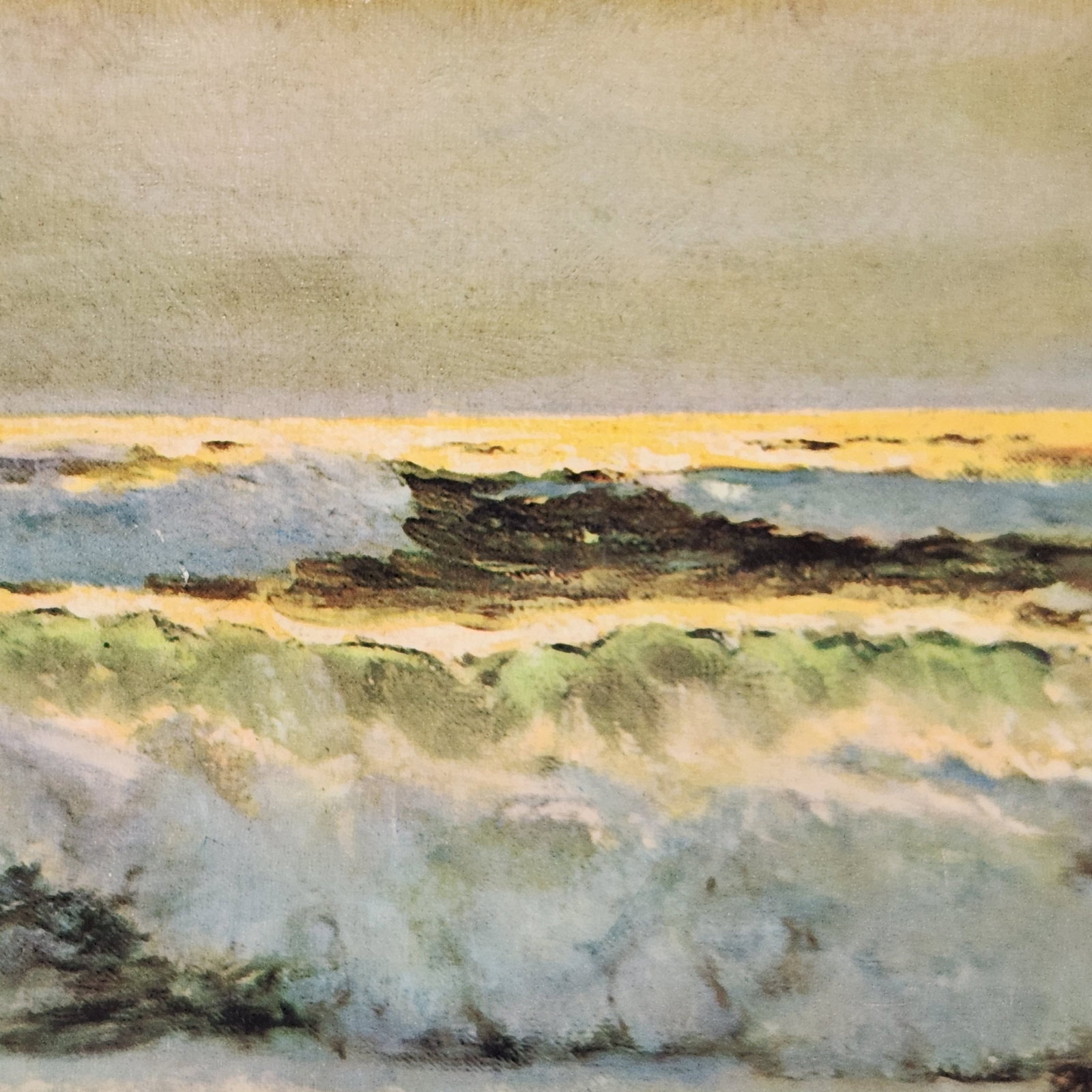 Robert Wood Surfside Lithograph on Board - 6
