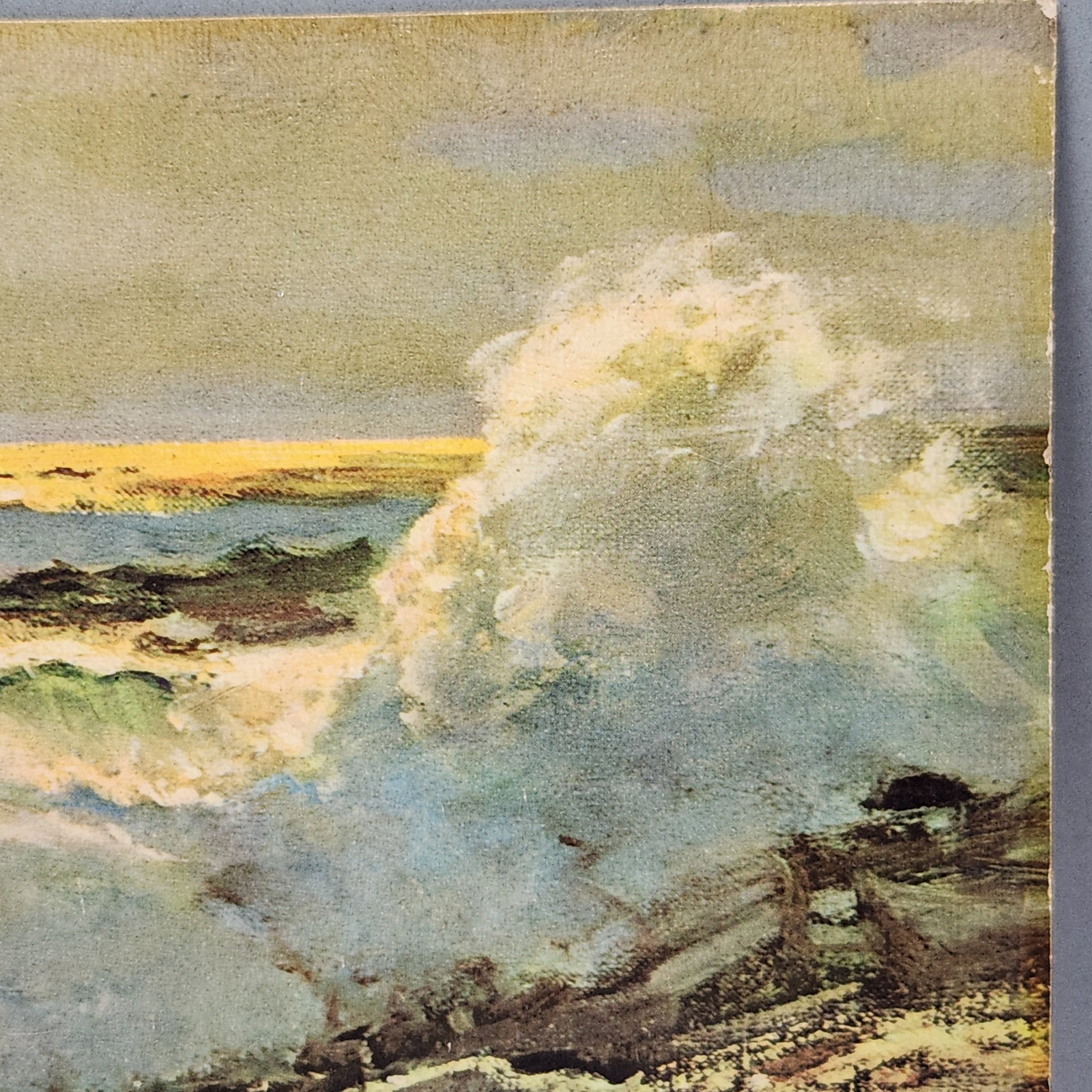 Robert Wood Surfside Lithograph on Board - 7