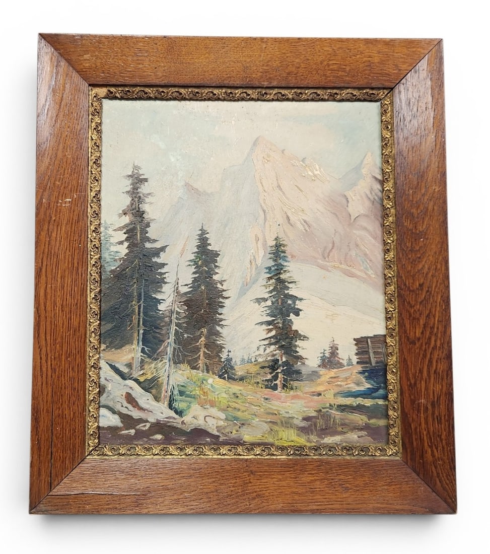 Impressionist Style Alpine Landscape (1 of 6)