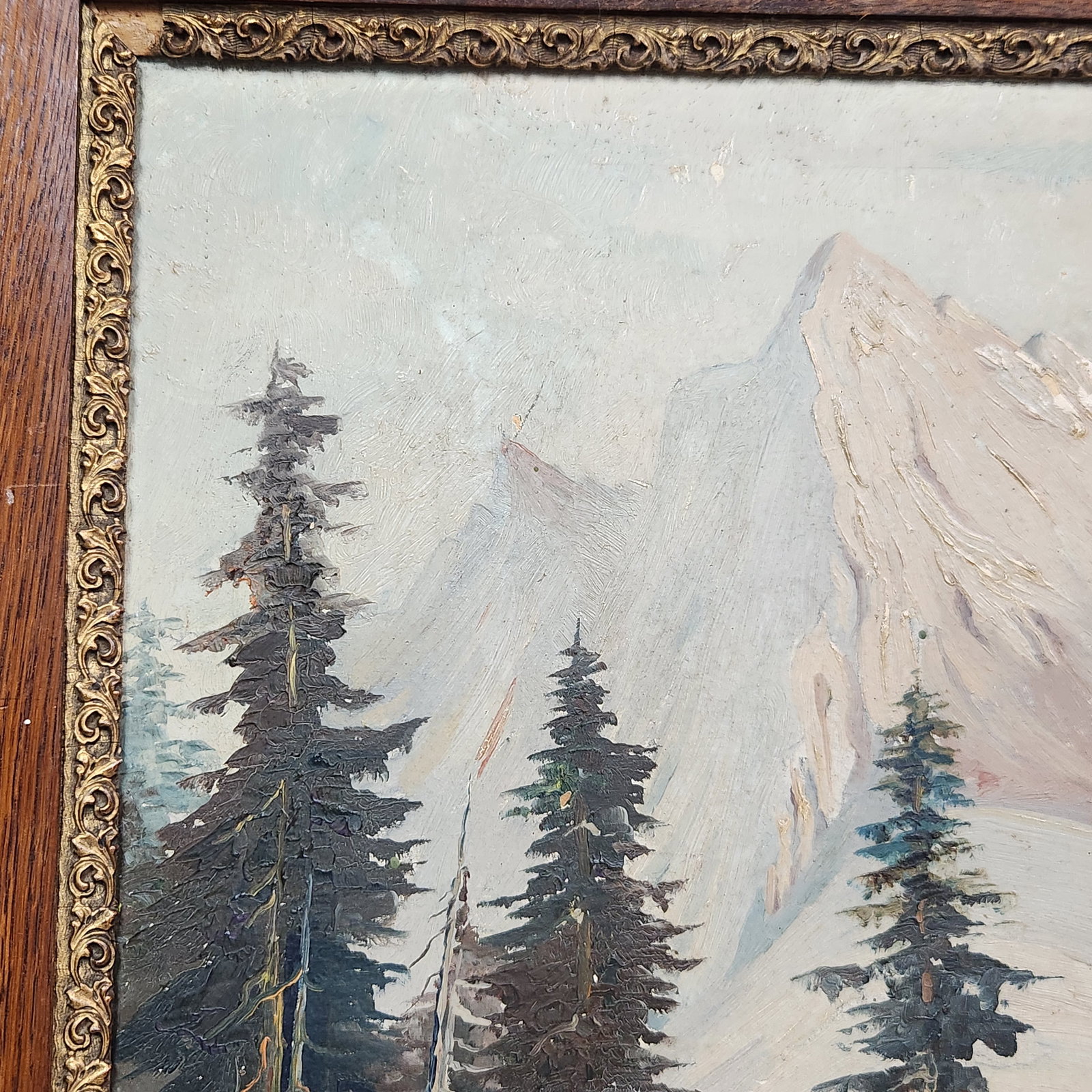 Impressionist Style Alpine Landscape - 2