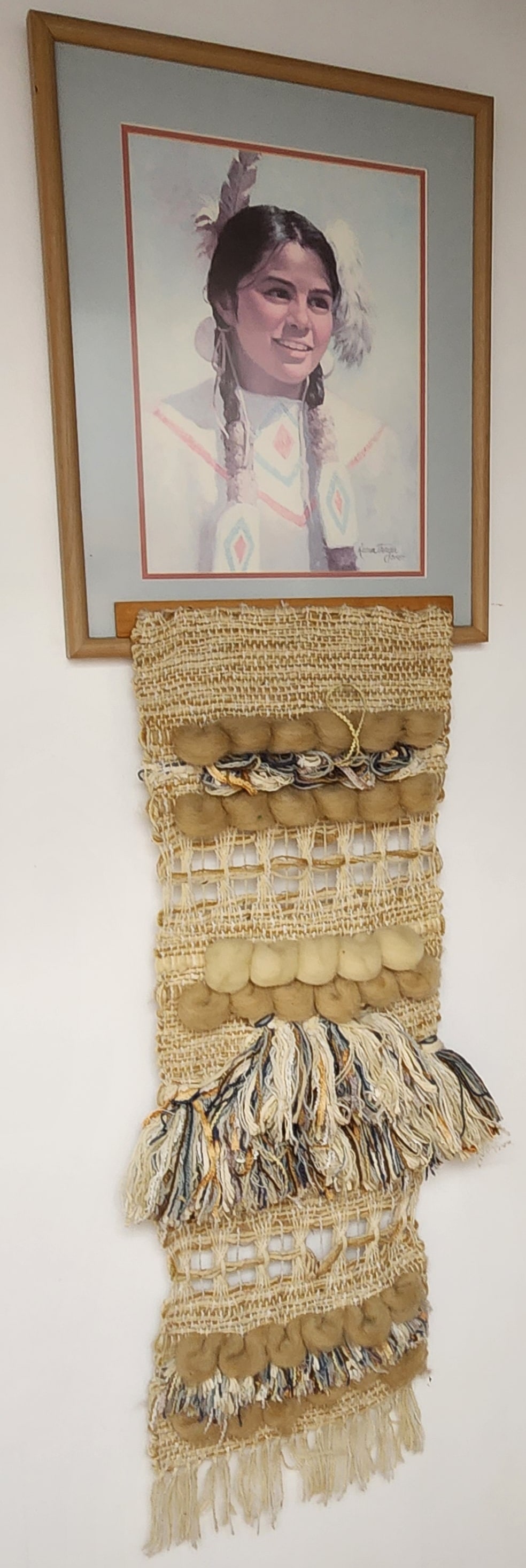 Karen Thayer Mixed Media Wall Hanging (1 of 10)