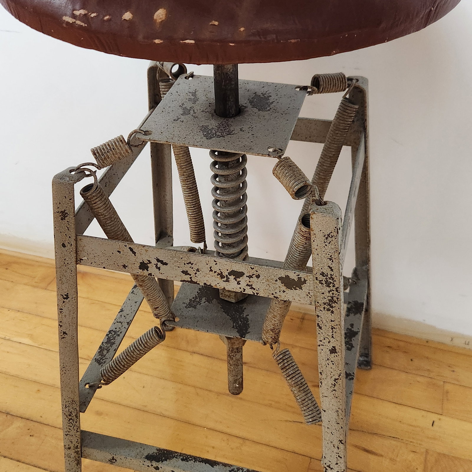 Pair Hamilton Spring Stools - 7