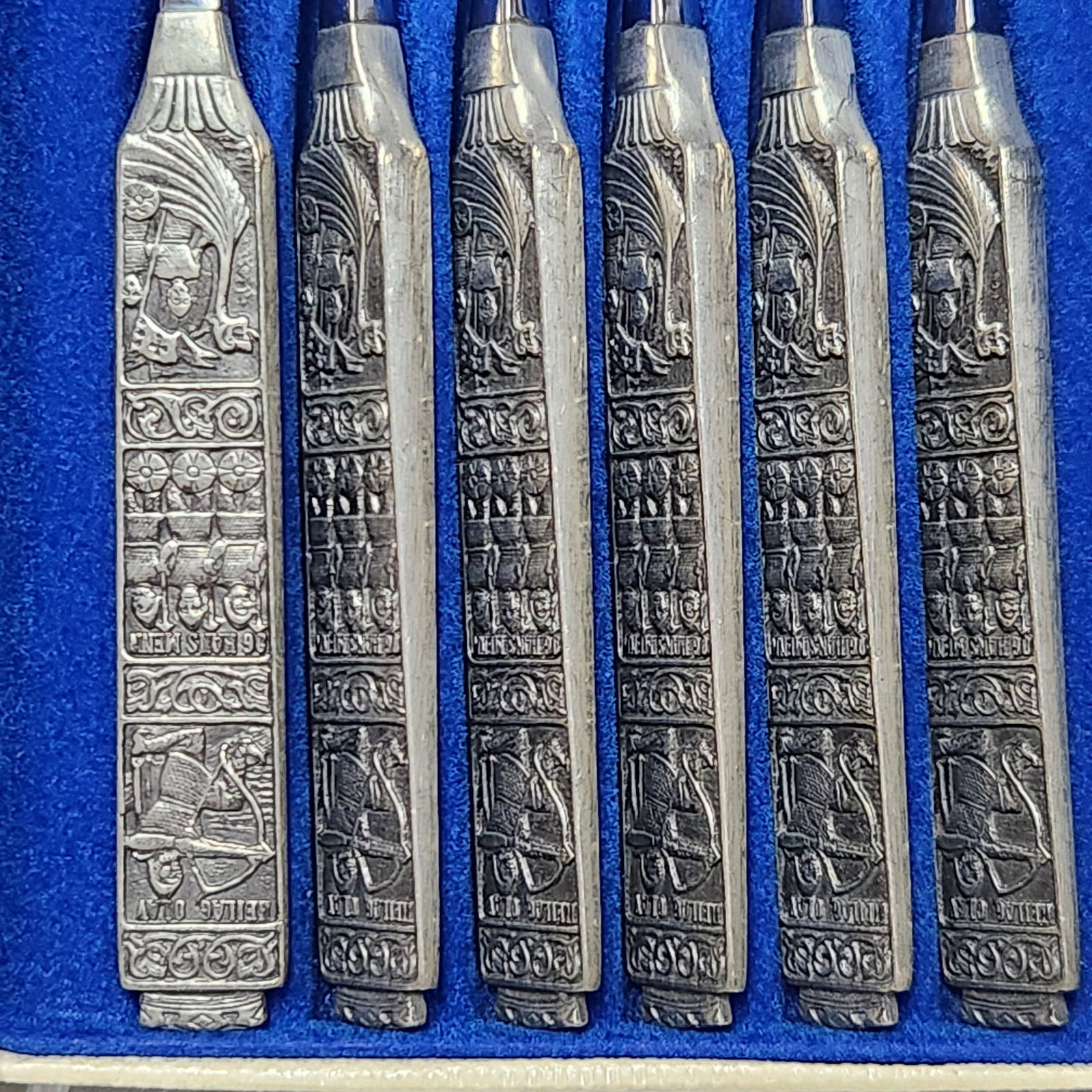 Hardanger Konge Tinn Fork Set - 3