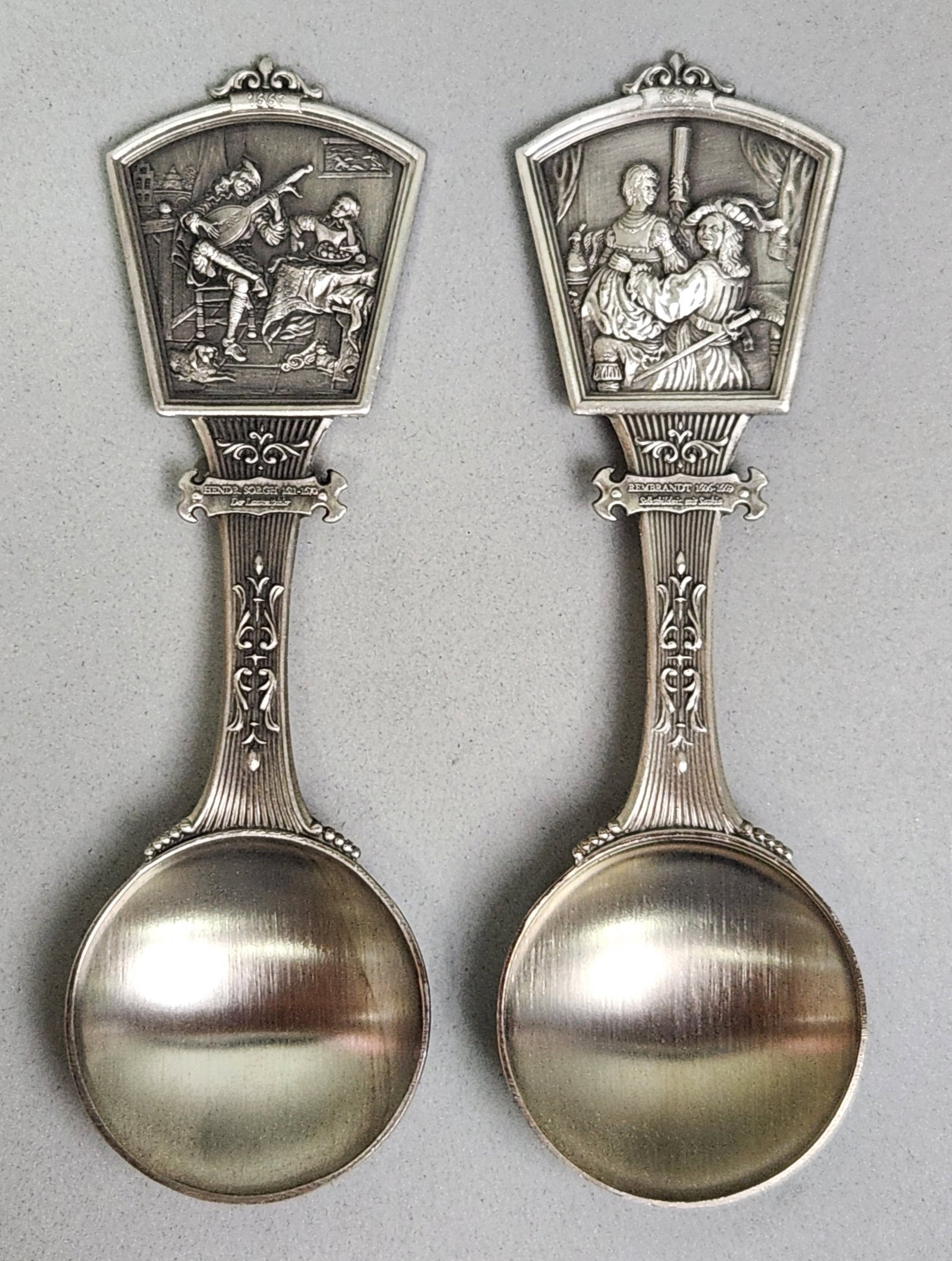WMF Pewter Schnapps Spoons - 2