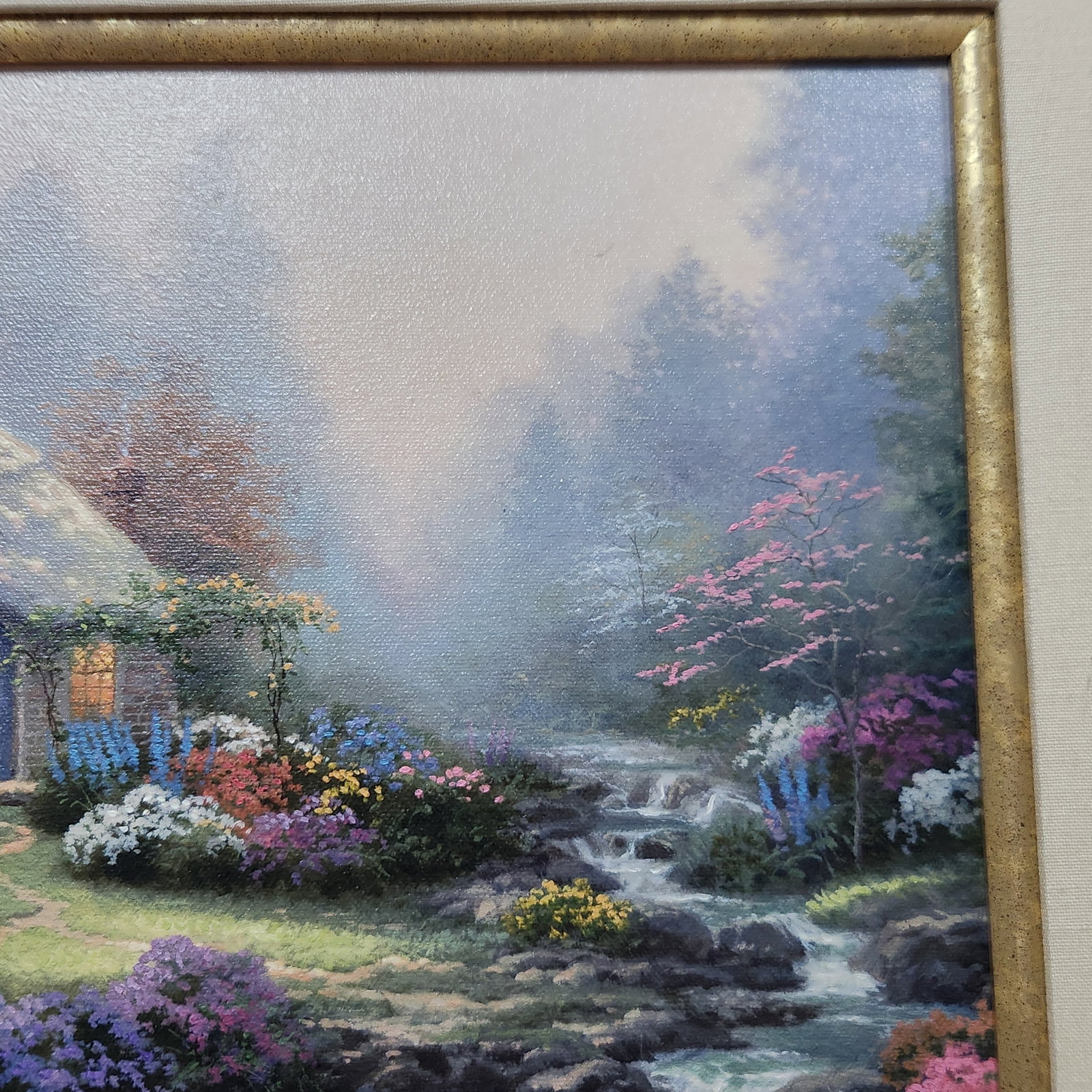 Thomas Kinkade Everett's Cottage Lithograph - 6