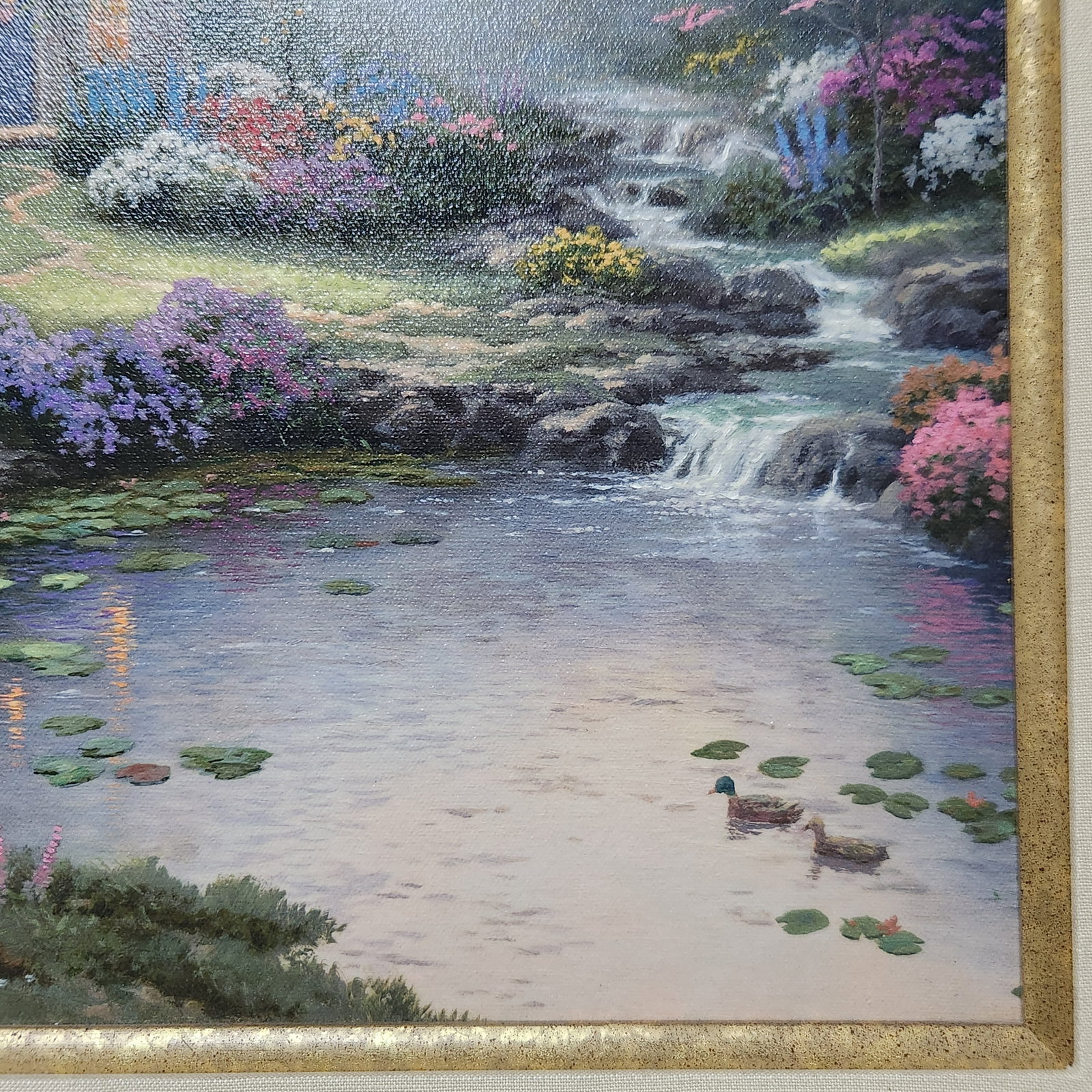 Thomas Kinkade Everett's Cottage Lithograph - 7
