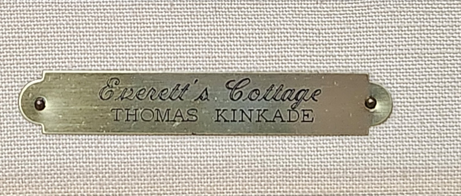 Thomas Kinkade Everett's Cottage Lithograph - 8