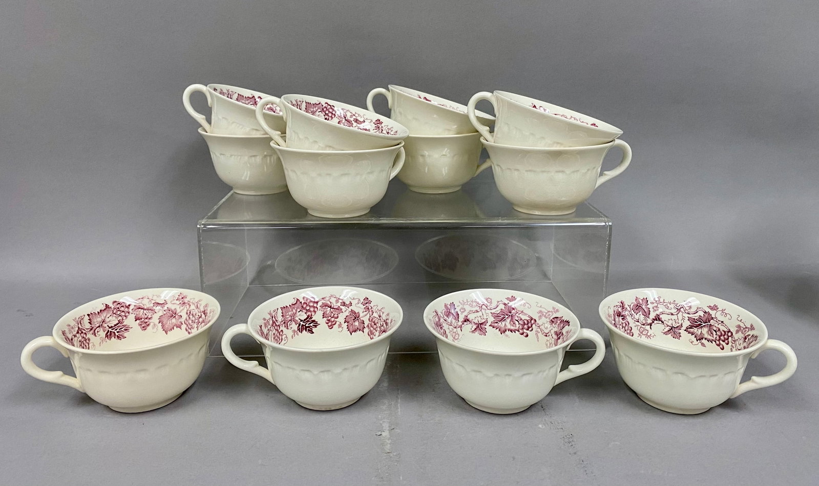 Set of 12 Wedgwood Old Vine Cups (1 of 7)