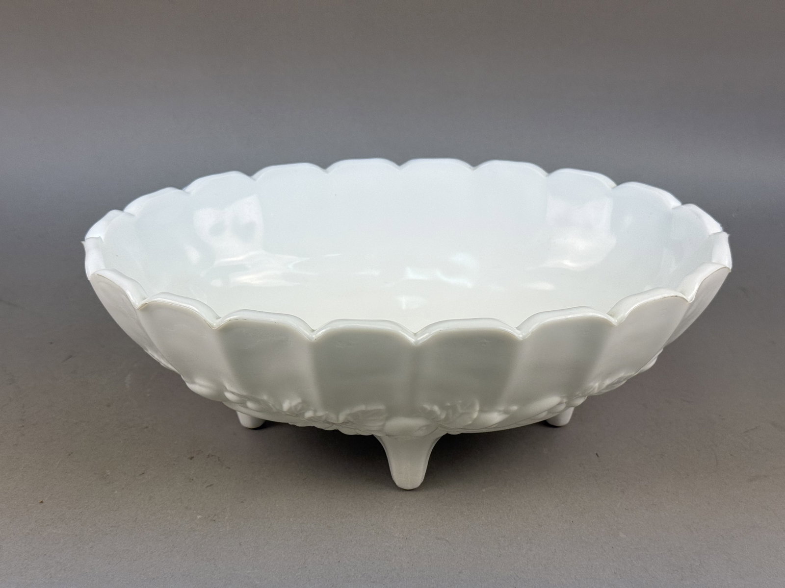 Indiana Glass Garland Footed Bowl (1 of 6)