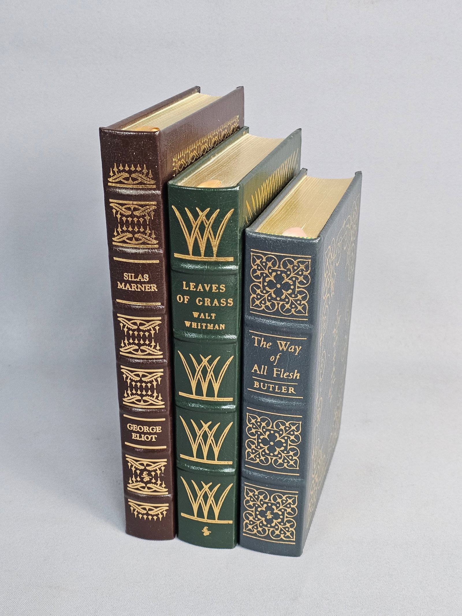 Trio of Easton Press Leather-Bound Books (1 of 11)