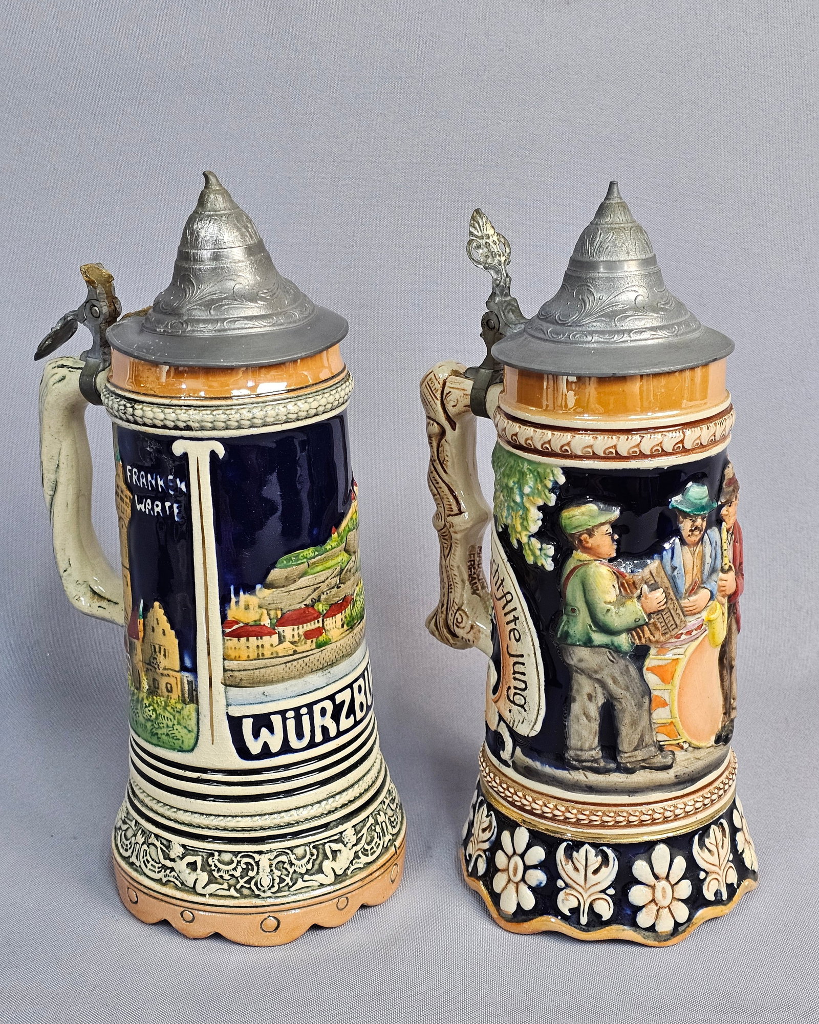 Two German Musical Beer Steins (1 of 14)