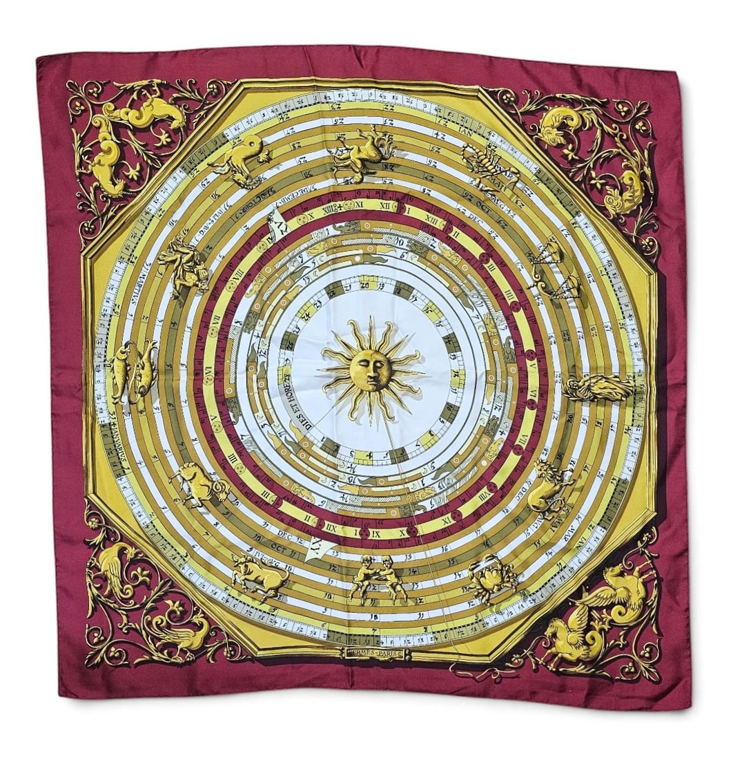 Hermes Dies et Hore Silk Scarf (1 of 11)