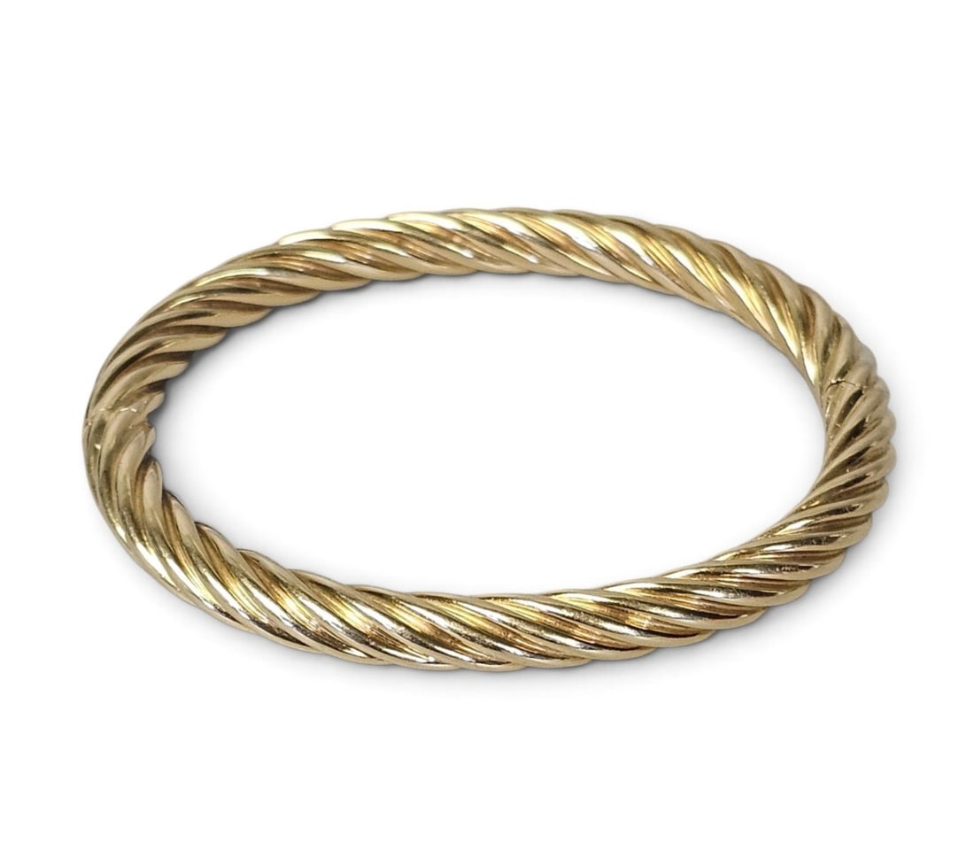 Tiffany & Co. 18K Rope Bangle 23.3 Grams (1 of 8)