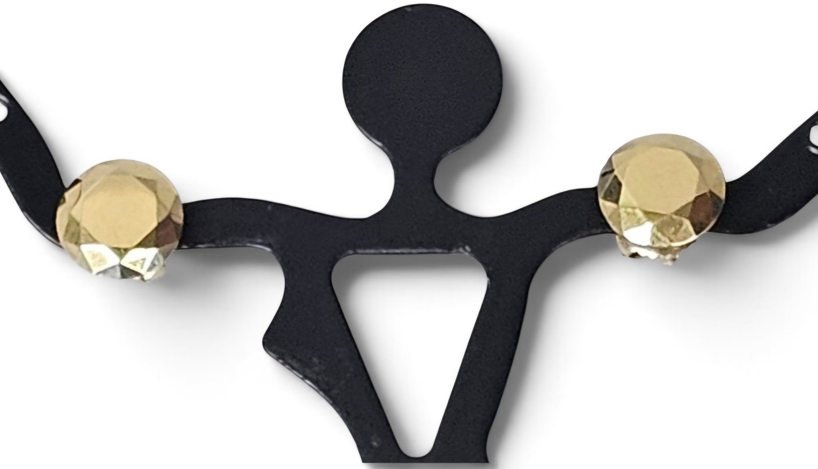 18K Tiffany & Co. Elsa Peretti Studs 2.2 Grams: A pair of 18 karat yellow gold faceted stud earrings designed by Elsa Peretti for Tiffany & Co. The earrings weigh a total of 2.2 grams and measure 1/4 inch in diameter, featuring crisp hallmarks on t