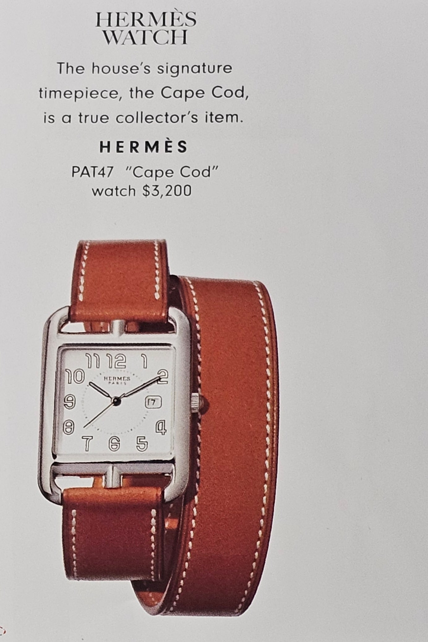 Hermes Cape Cod Double Tour Watch - 10