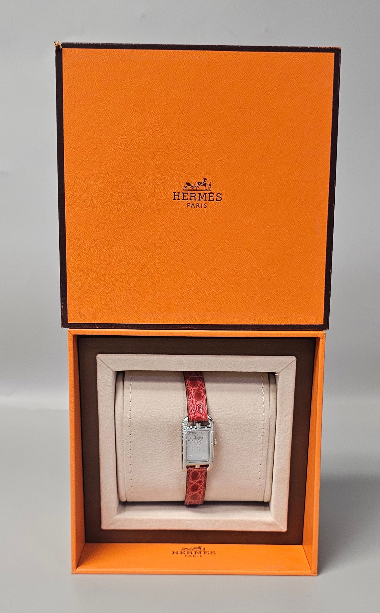 Hermes Nantucket Jete de Diamond Watch (1 of 12)