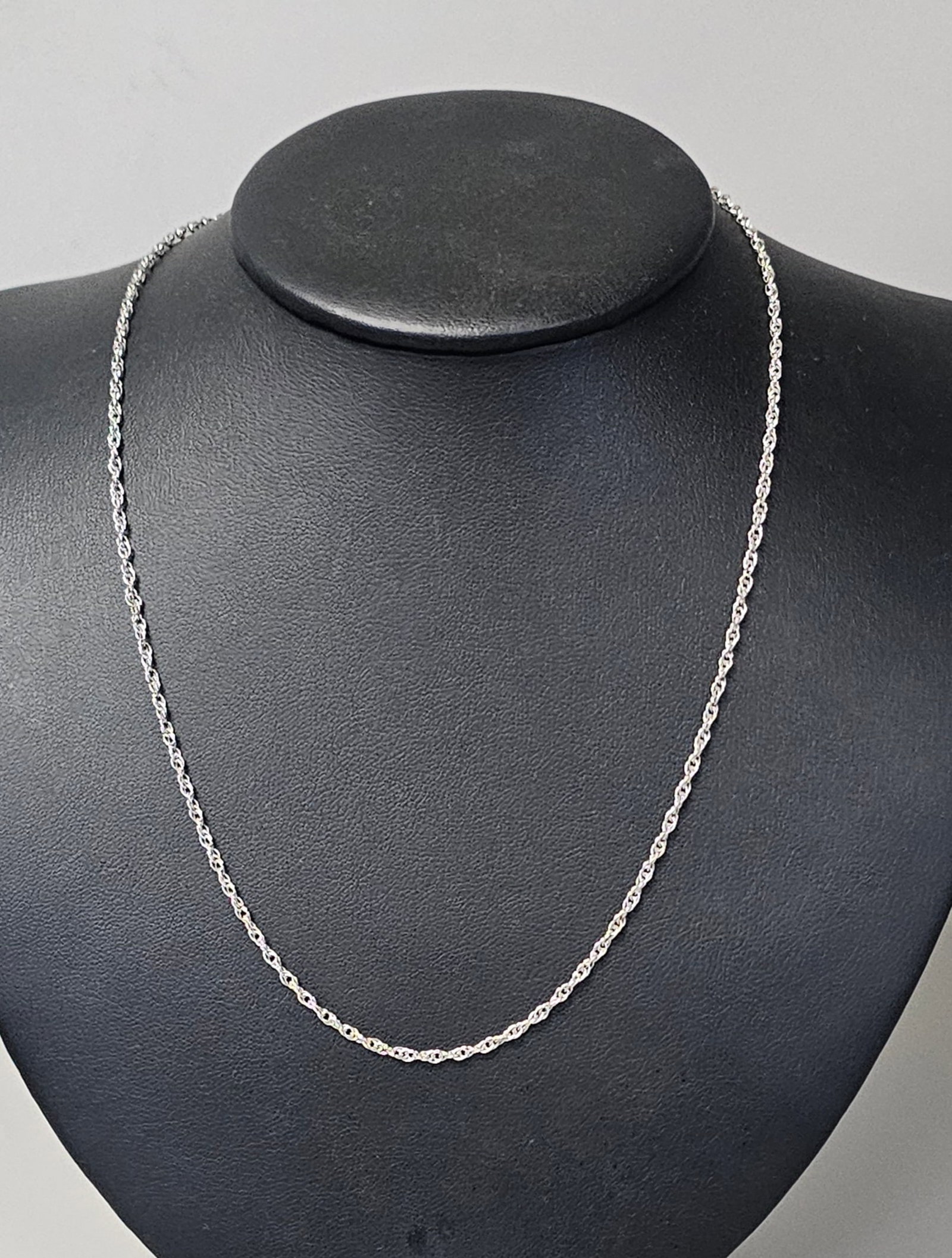 Sterling Silver Rope Chain Necklace (1 of 5)