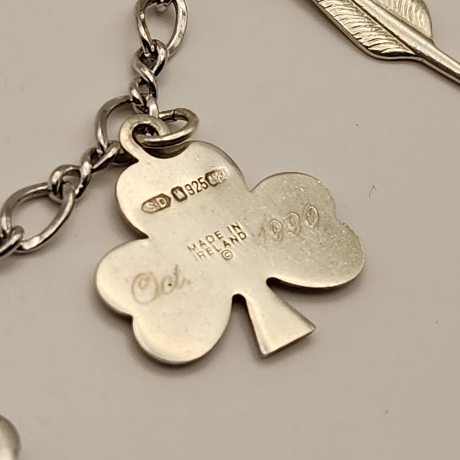 Silver Charm Bracelet Collection - 9