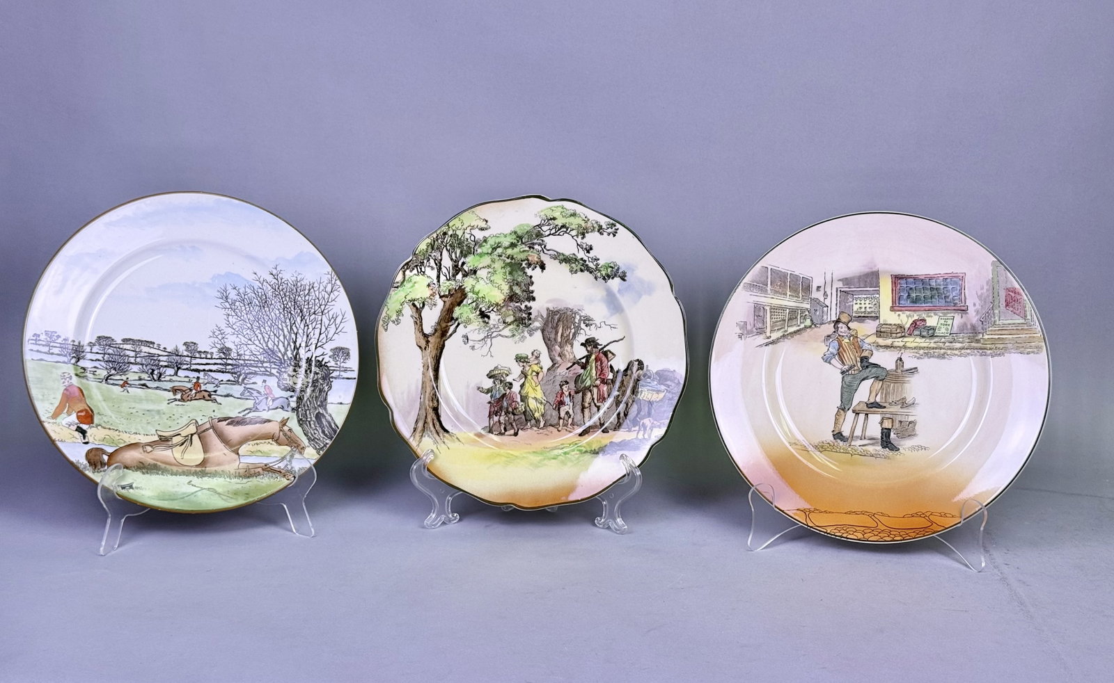 Three Royal Doulton Seriesware Plates (1 of 12)