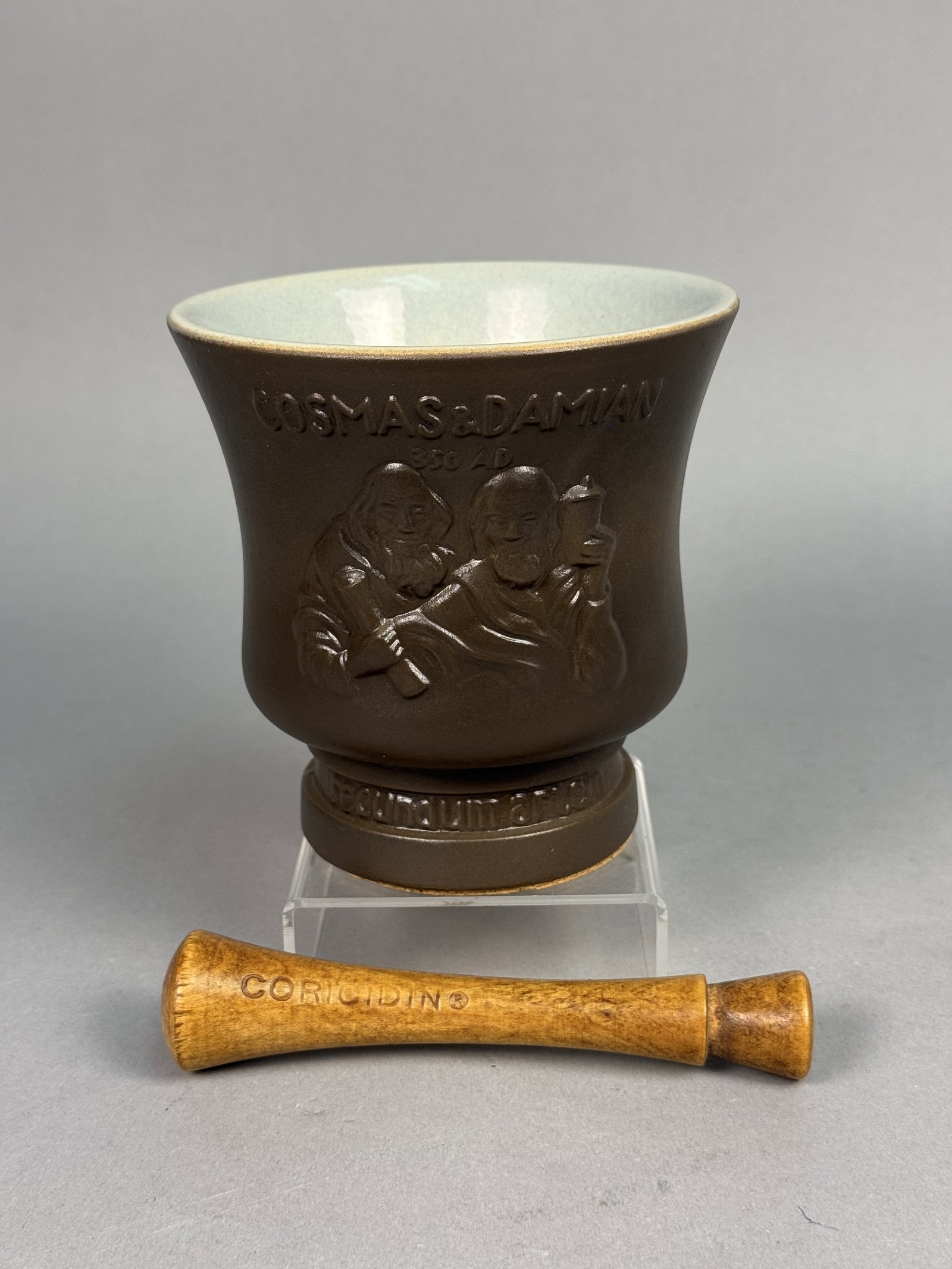 Schering Cosmas & Damian Mortar Set (1 of 5)