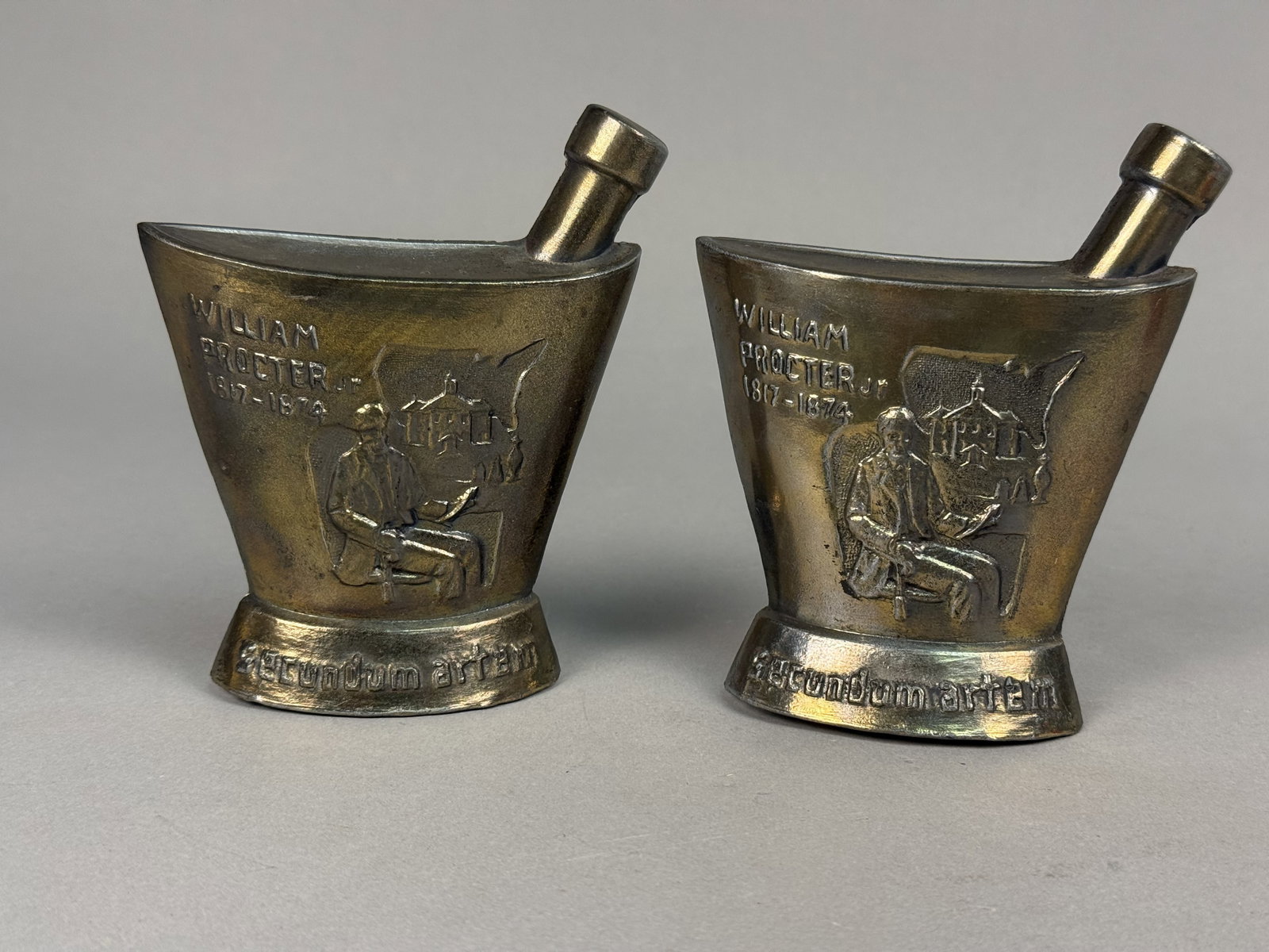 Schering William Procter Jr. Bookends (1 of 4)