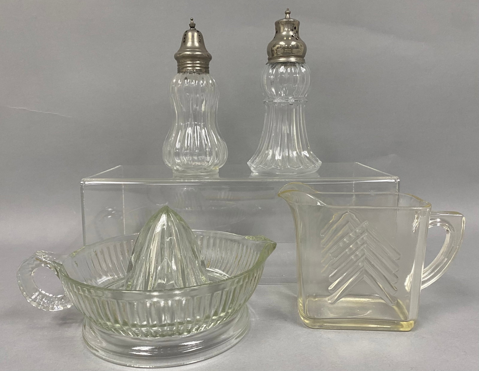 Collection of Vintage Pressed Glassware (1 of 7)