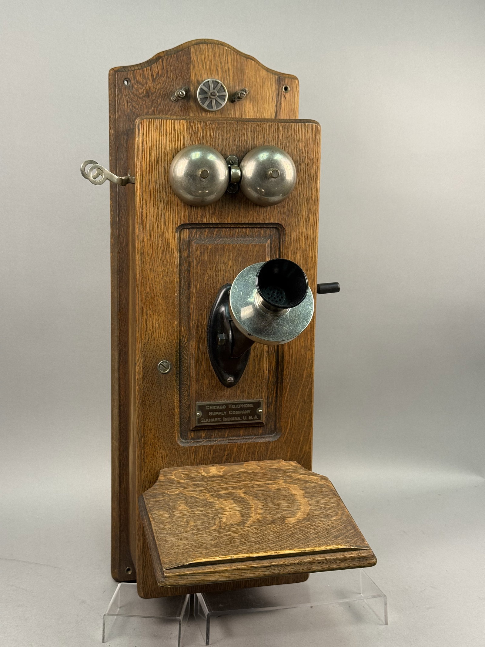 Chicago Telephone Supply Co. Oak Telephone (1 of 13)
