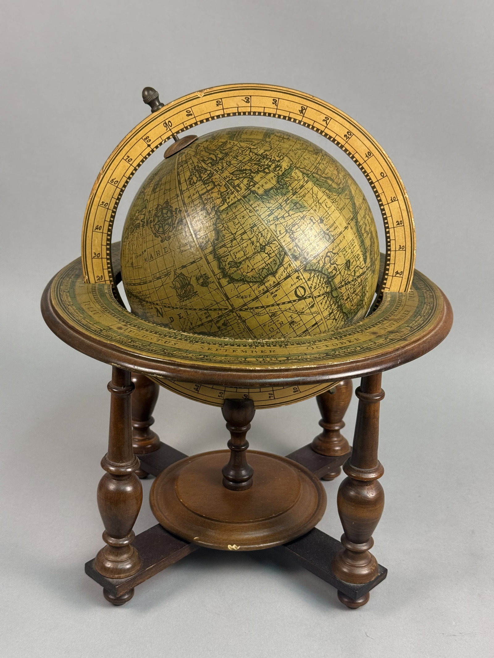 Italian Reproduction Terrestrial Table Globe (1 of 10)