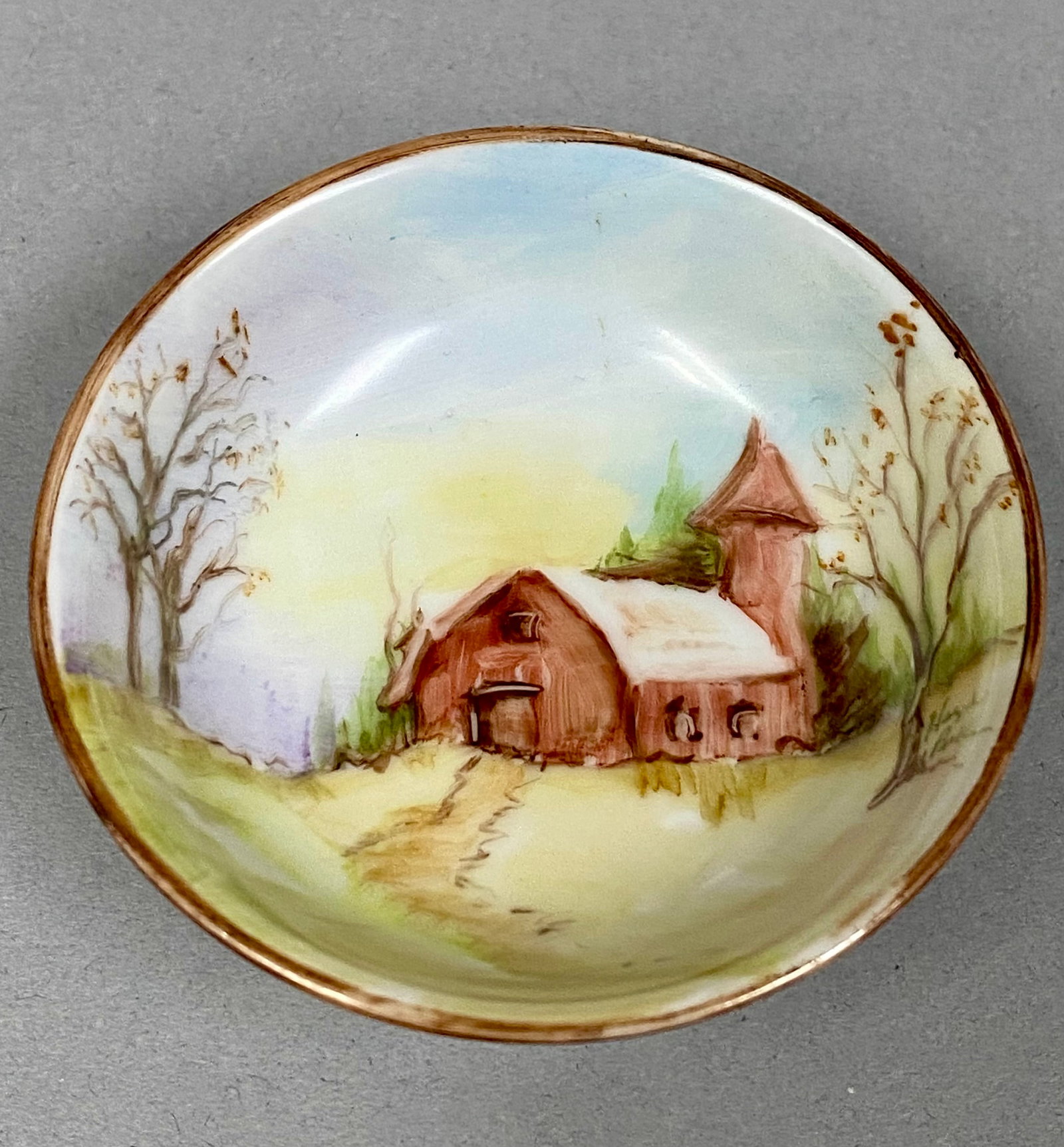 Six Ceramic Salt Cellars - 12