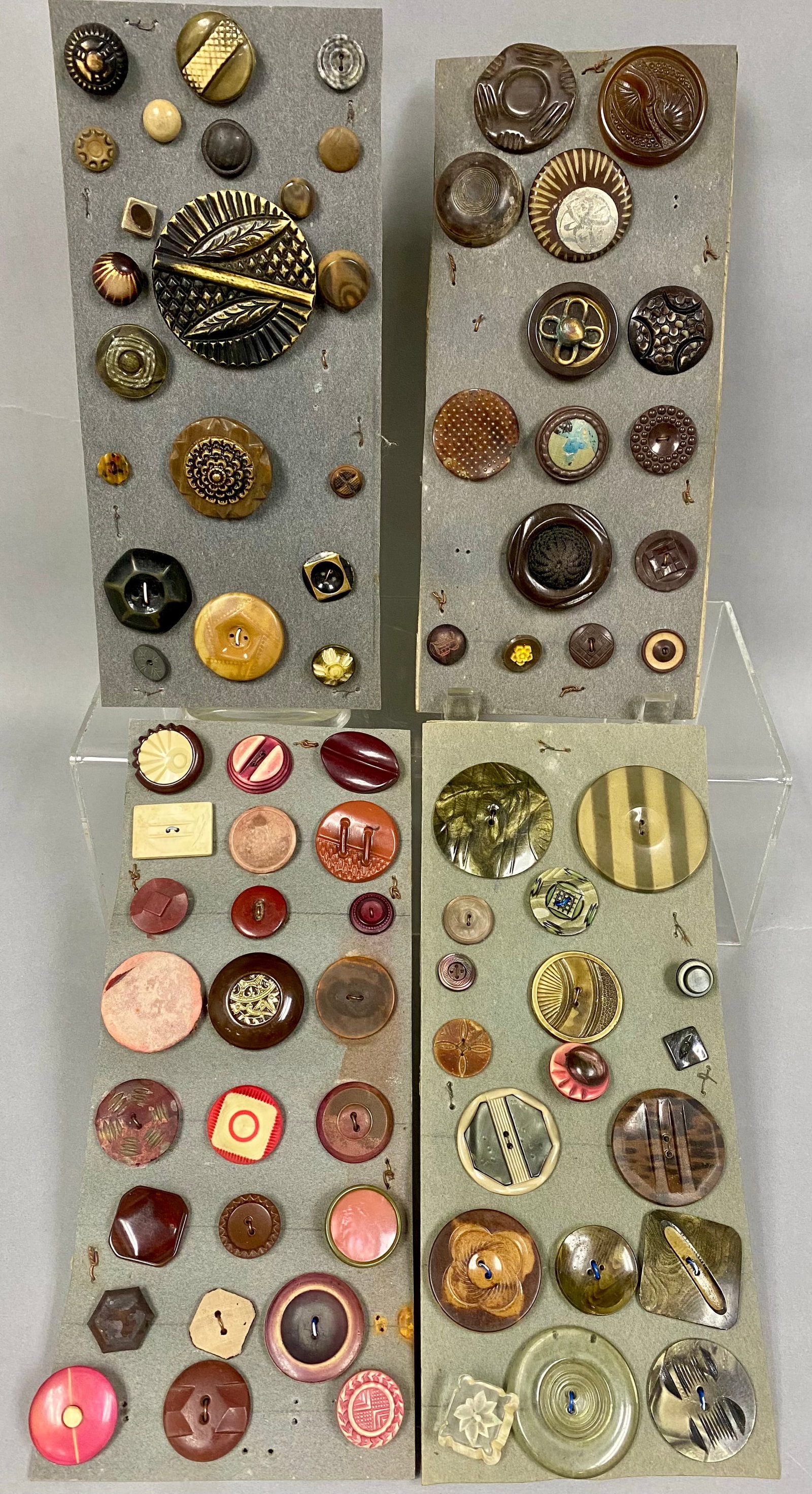 Vintage Bakelite and Celluloid Button Collection (1 of 11)