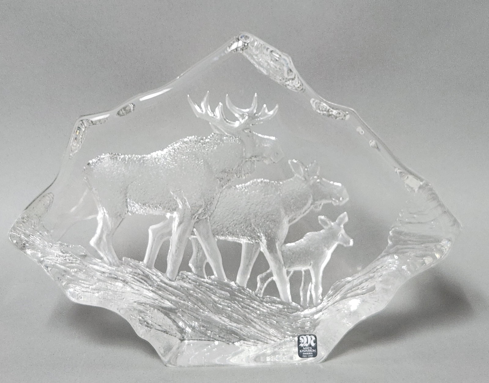 Mats Jonasson Moose Family Sculpture (1 of 8)