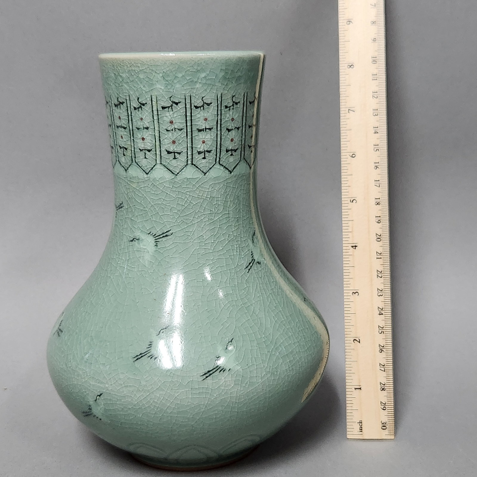 Korean Celadon Vase - 4