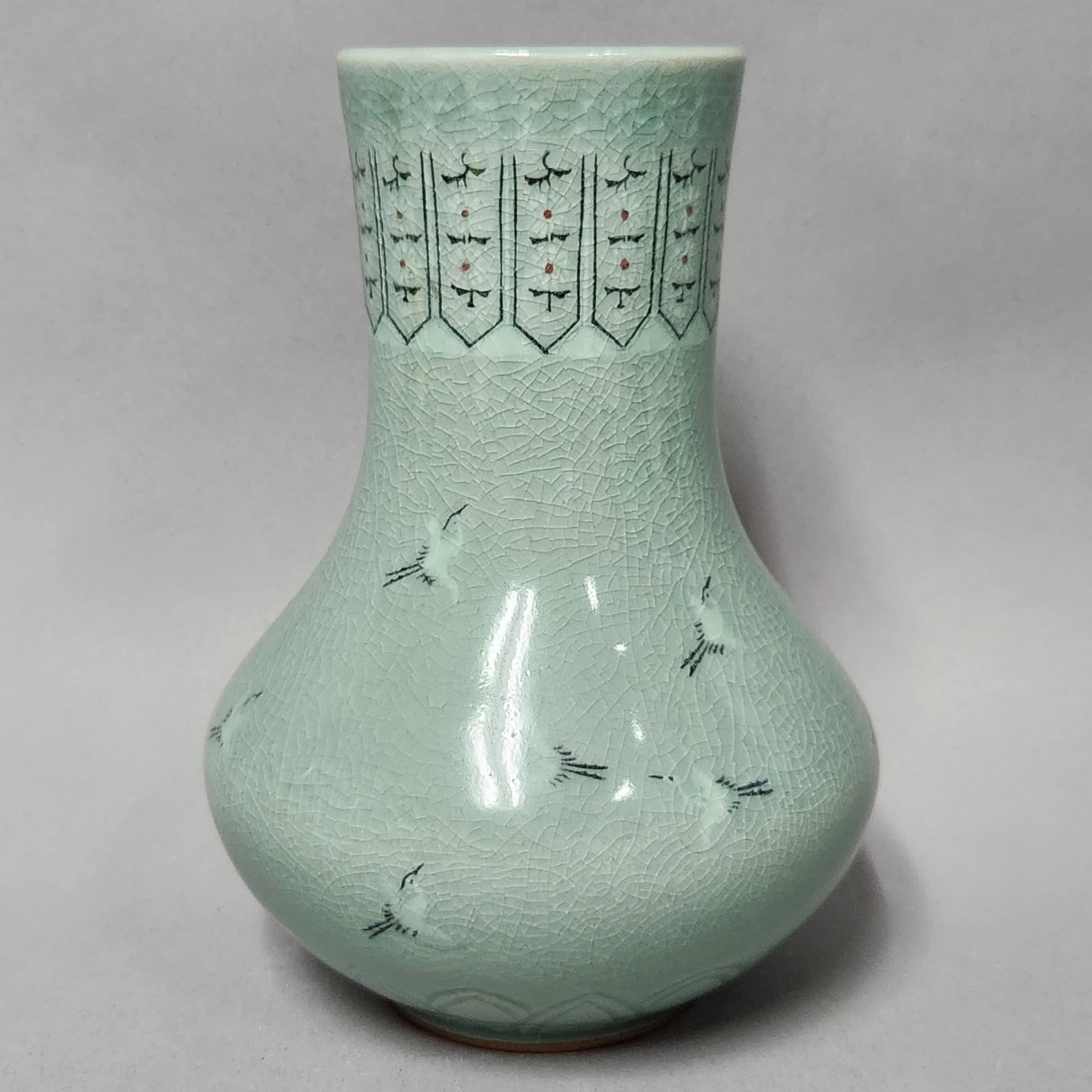 Korean Celadon Vase - 5