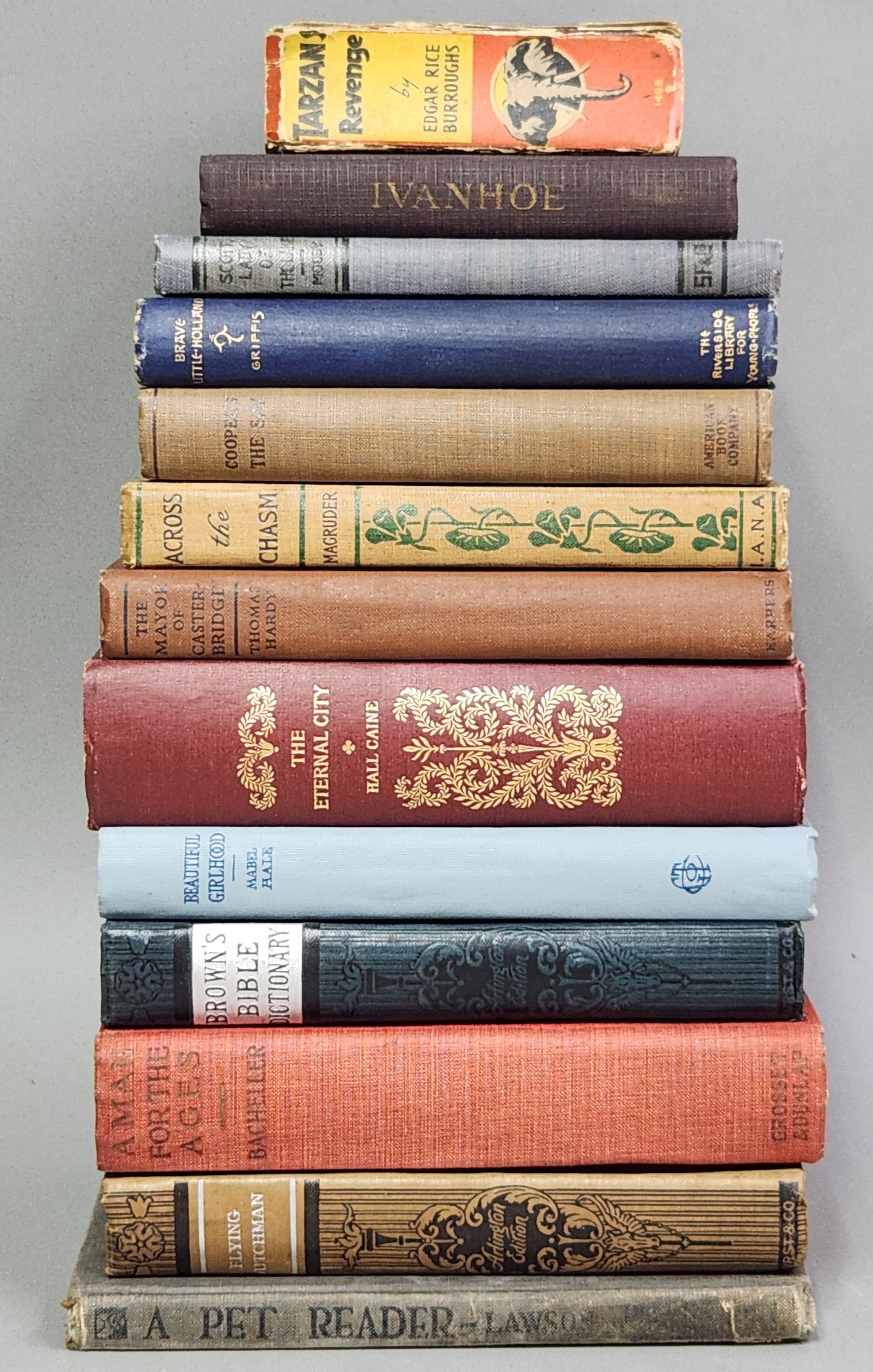 Vintage Hardcover Books (1 of 15)