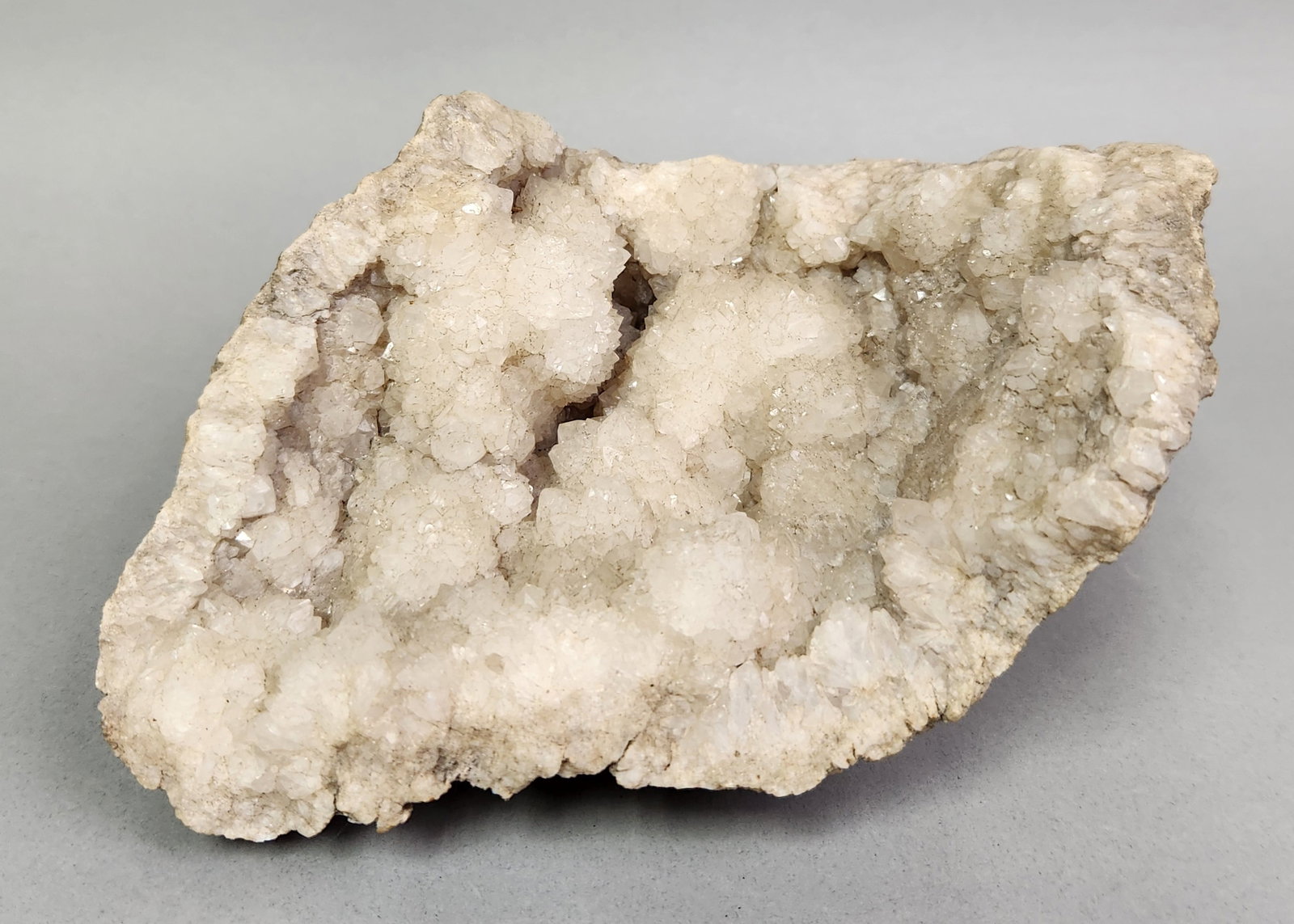 Natural White Quartz Crystal Geode (1 of 5)