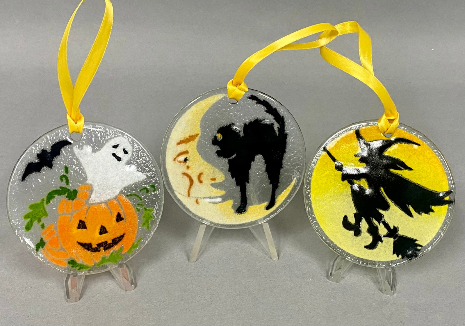 Three Peggy Karr Glass Ornaments (1 of 5)